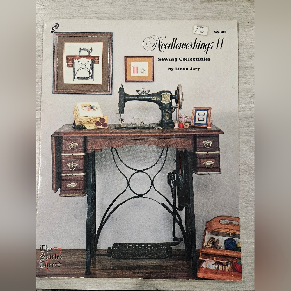 Needleworkings 2 Sewing Collectibles Counted Cross Stitch Charted Designs 1984